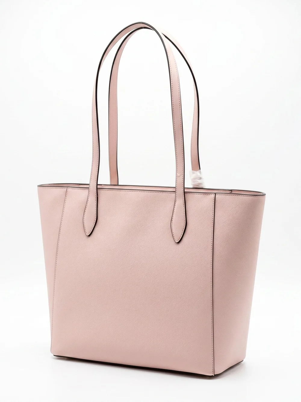 KATE SPADE NY Dana Rose Smoke Leather Large Tote Bag